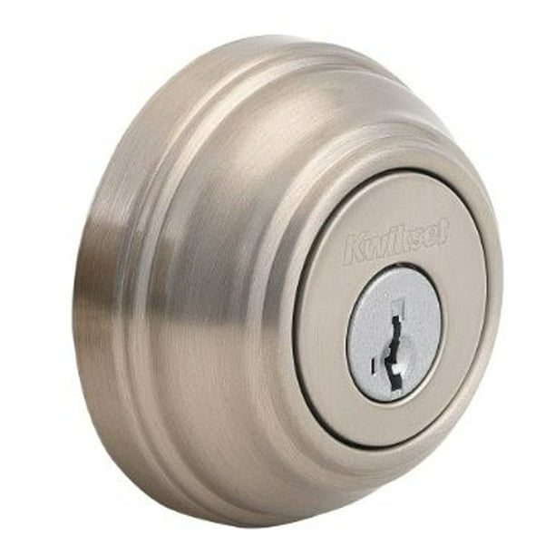 Kwikset 985 Double Cylinder Deadbolt Featuring SmartKey in Polished Brass for sale online